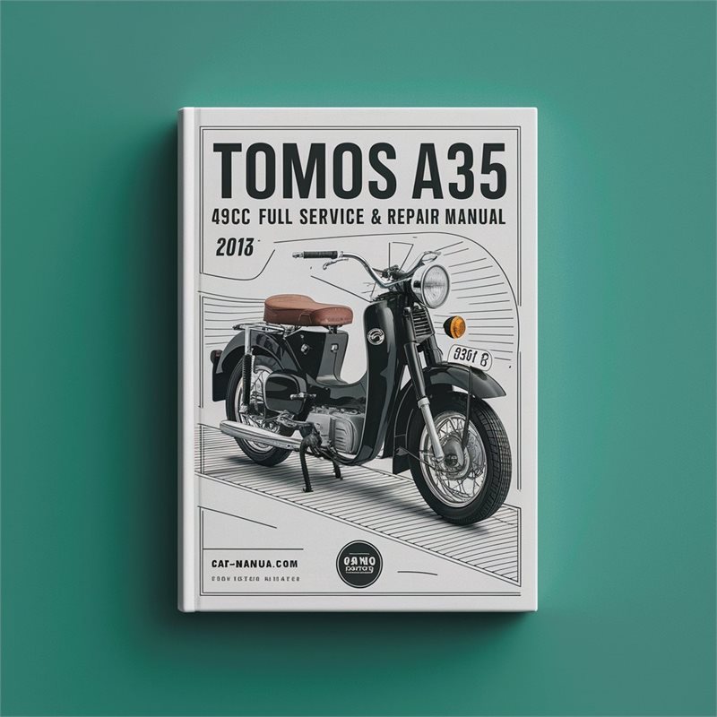TOMOS A35 49CC MOPED Full Service & Repair Manual 