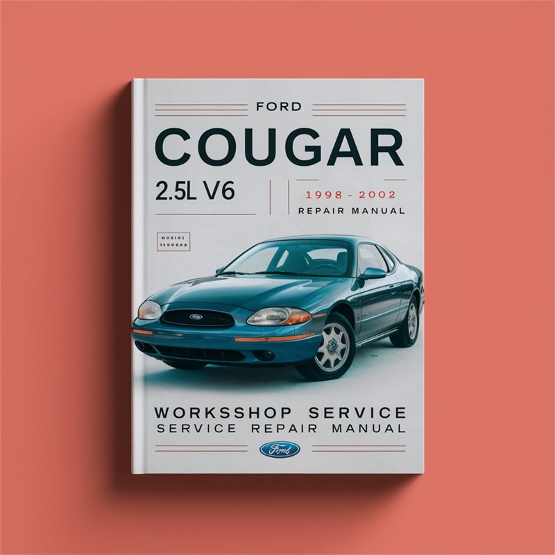 Ford COUGAR 2.5L V6 1998-2002 Workshop Service Repair Manual 
