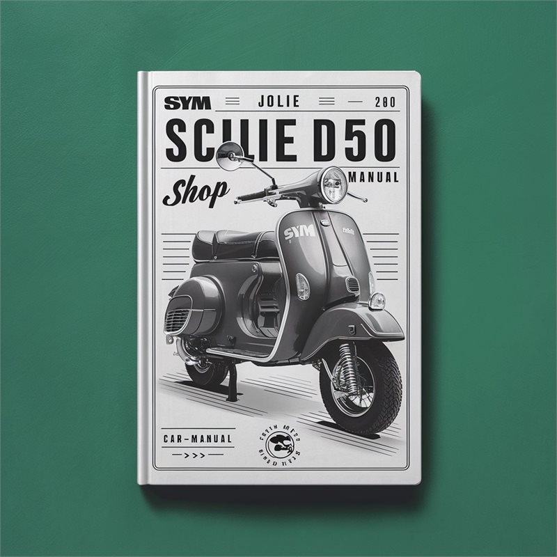 SYM JOLIE DD50 Scooter Shop Manual 