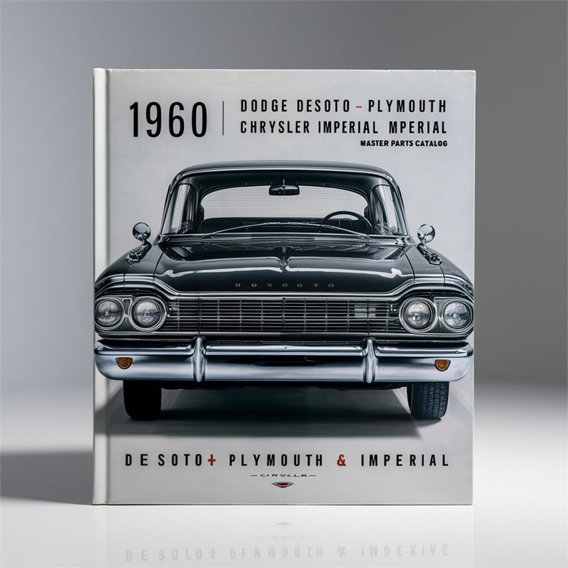 1960 Dodge DeSoto Plymouth Chrysler Imperial Master Parts Catalog