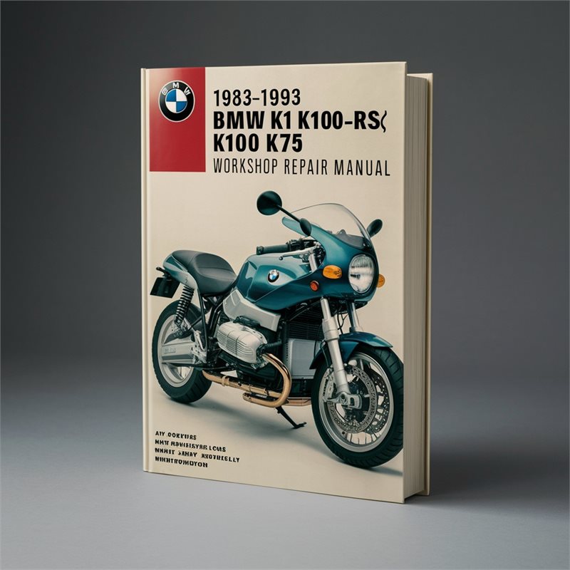 1983-1993 BMW K1 K100RS K100 K75 Workshop Repair Manual ( Bookmarked iPad-ready) 