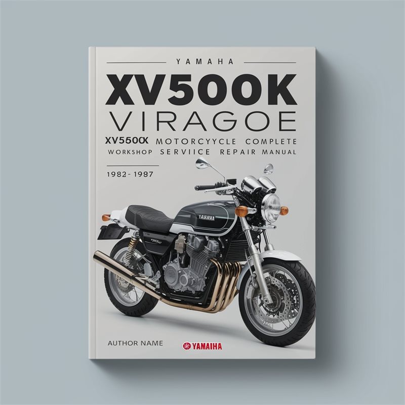 Yamaha XV500K Virago XV500 Motorcycle Complete Workshop Service Repair Manual 1983 1984 1985 1986 1987 