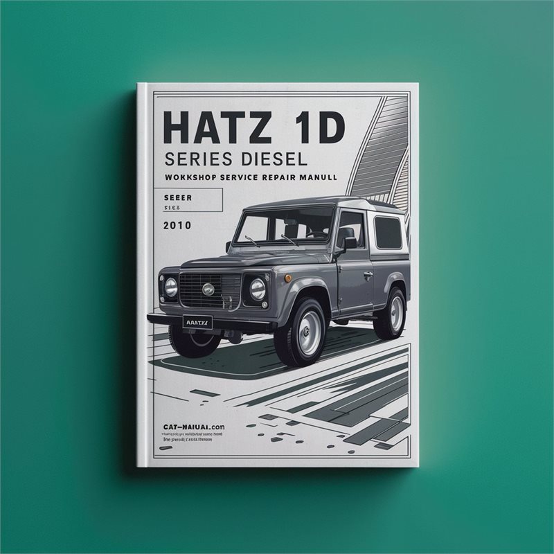 HATZ 1D Series Diesel Engine Workshop Service Repair Manual 