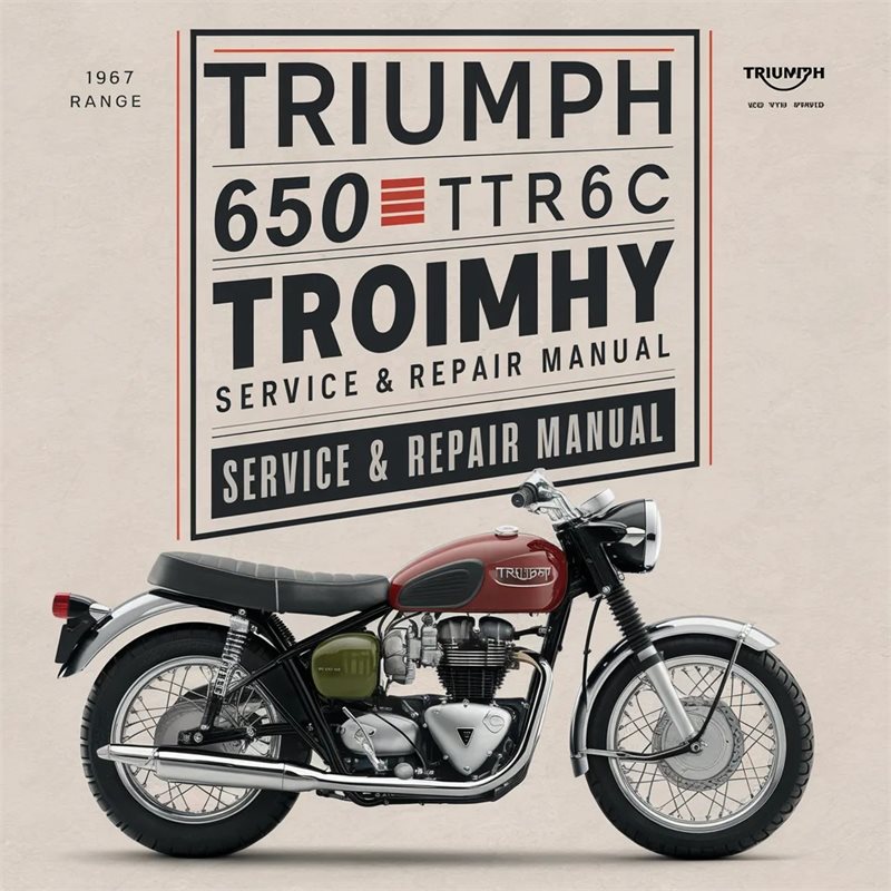 TRIUMPH 650 TR6R TR6C TROPHY 1967-1974 Service Repair Manual 