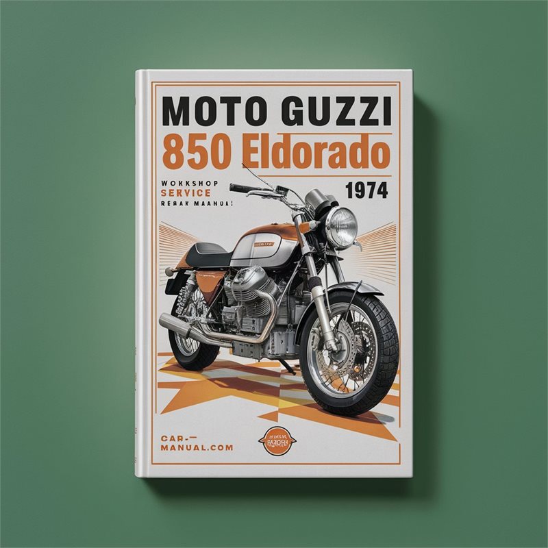 Moto Guzzi 850 Eldorado 1972-1974 Workshop Service Repair Manual 