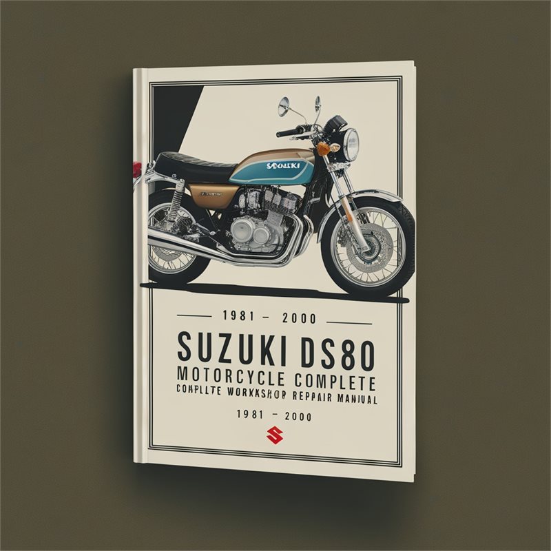 Suzuki DS80 Motorcycle Workshop Service Repair Manual 1981-2000