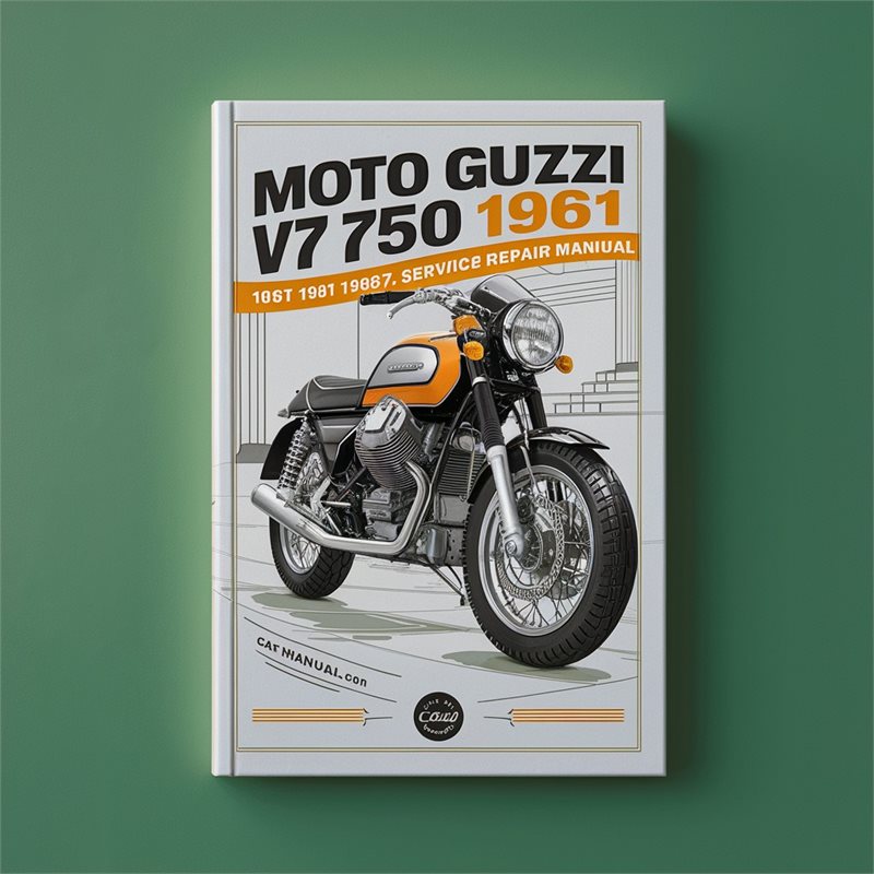 Moto Guzzi V7 750 1967 1968 1969 1970 1971 Service Repair Manual 