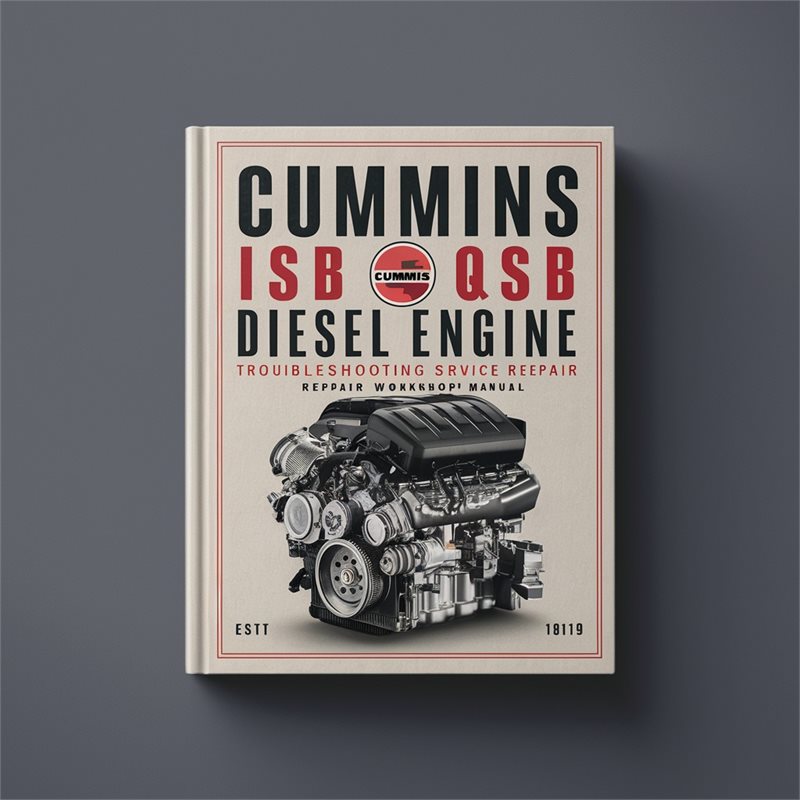 Cummins ISB 5.9 QSB 5.9 Diesel Engine Troubleshooting Service Repair Workshop Manual 
