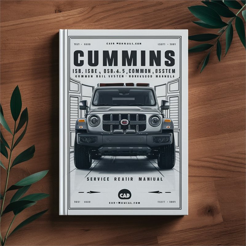 Cummins ISB ISBe ISBe4 QSB4.5 QSB5.9 QSB6.7 Engines Common Rail Fuel System Service Repair Workshop Manual 