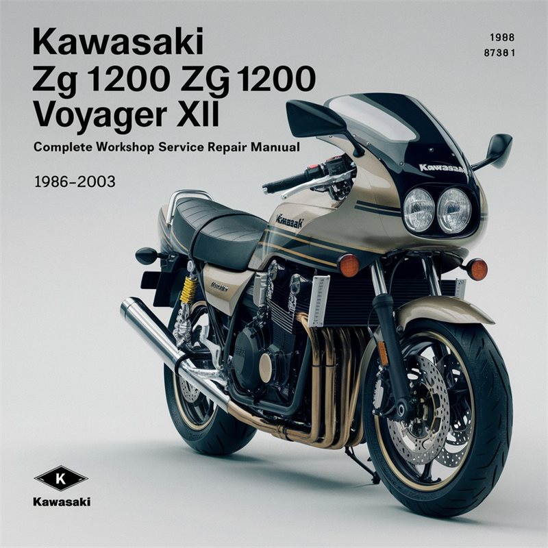 Kawasaki ZG1200 Voyager XII Complete Workshop Service Repair Manual 1986-2003