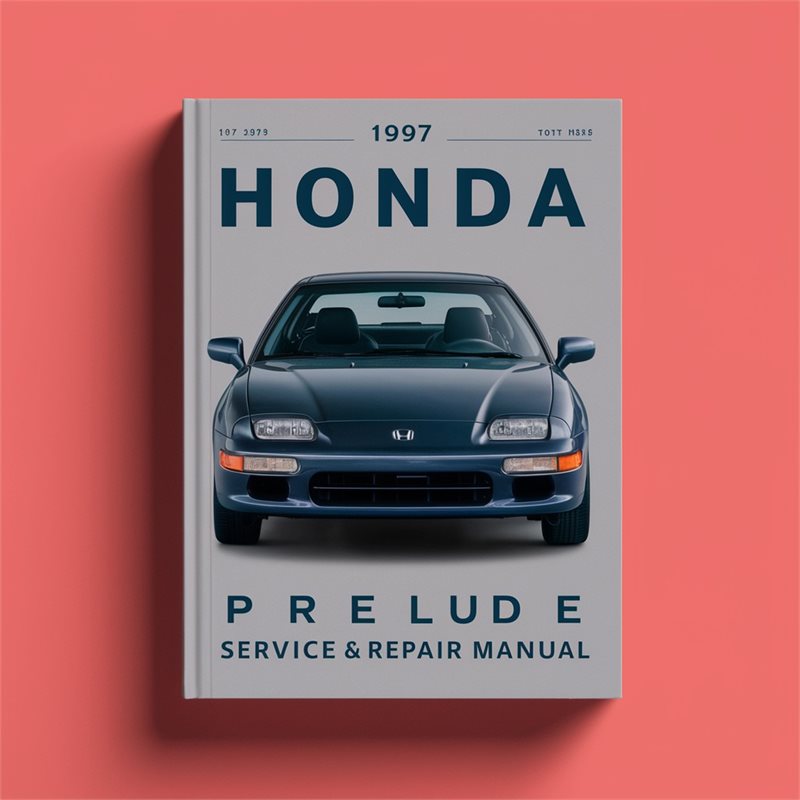 1997 Honda Prelude Service & Repair Manual 