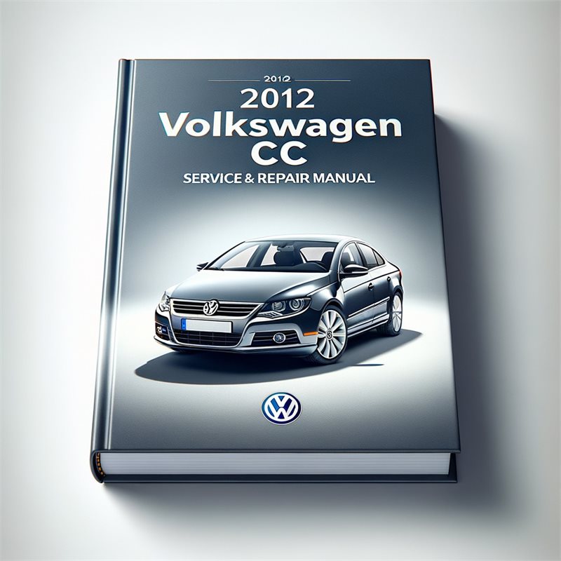 2012 Volkswagen CC Service & Repair Manual 