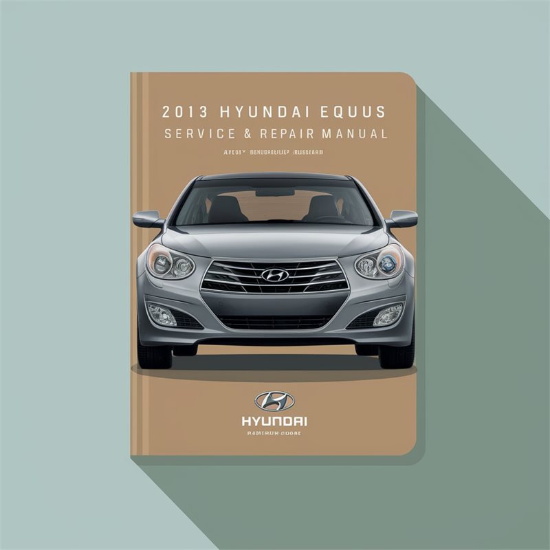 2013 Hyundai Equus Service & Repair Manual 