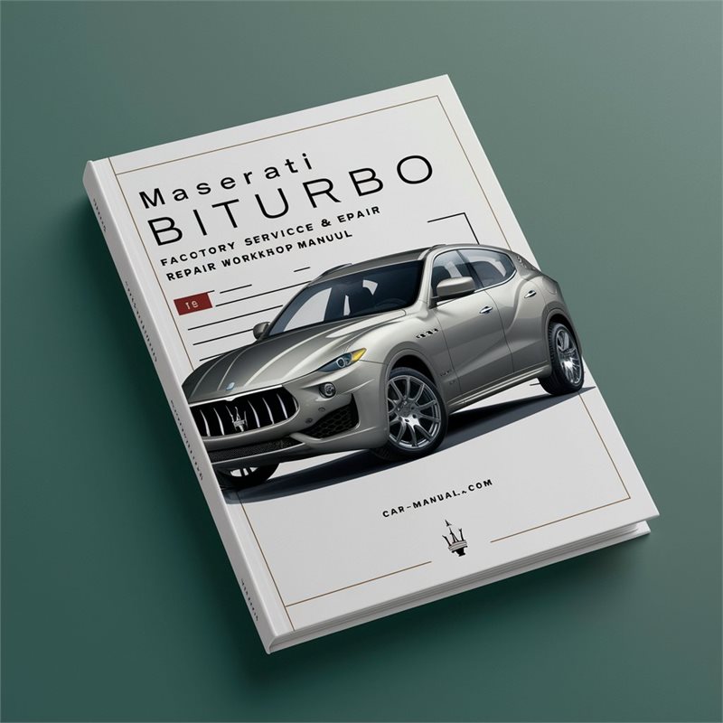 Maserati Biturbo Factory Service and Repair Workshop Manual 