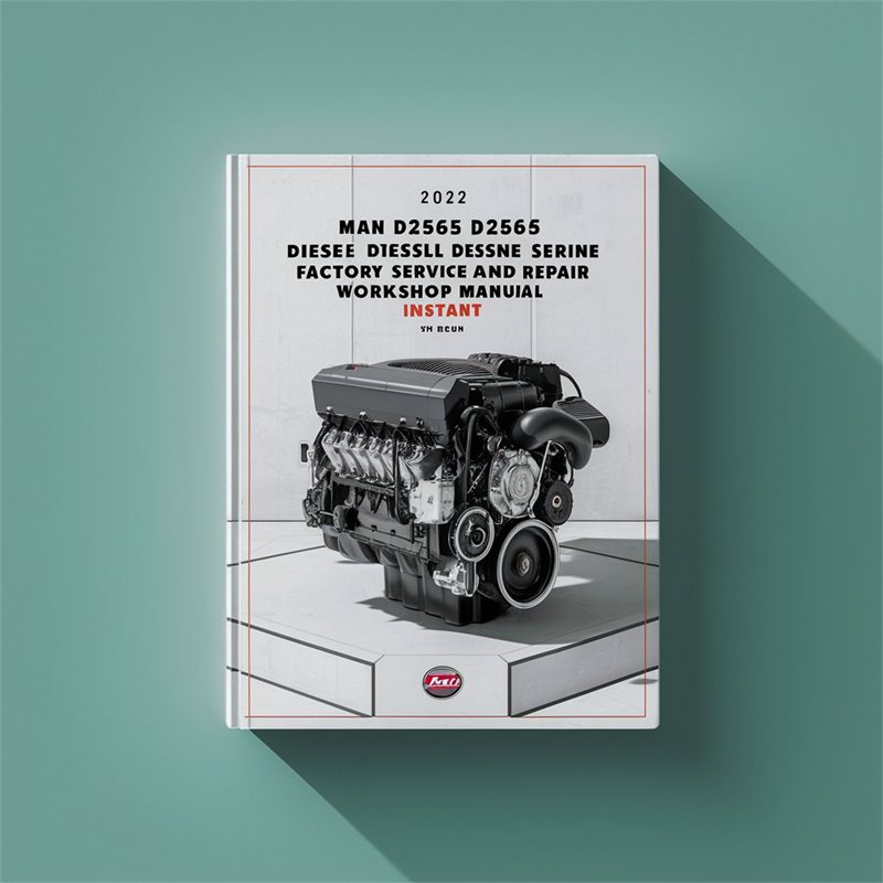 Man D2565 D2566 D2866 Series Diesel Engine Factory Service and Repair Workshop Manual 