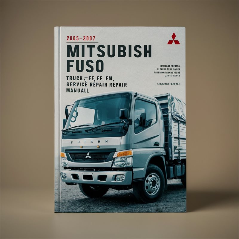 2005-2007 Mitsubishi Fuso Truck FE FG FK FM Service Repair Manual 