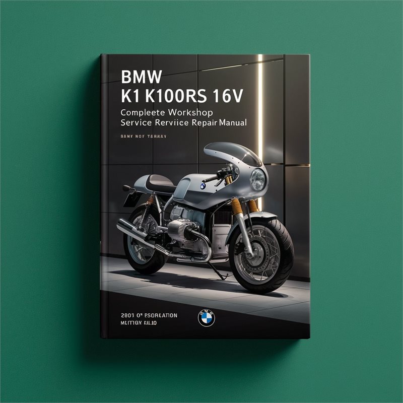 BMW K1 K100RS 16v Motorcycle Complete Workshop Service Repair Manual 