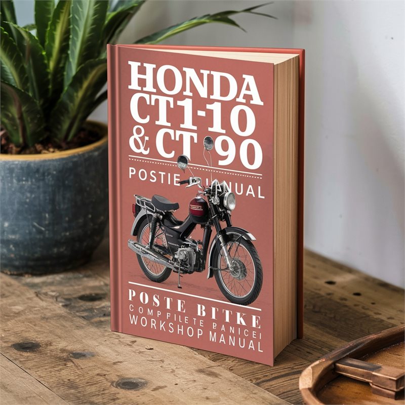 Honda CT110 & CT90 Postie Bike Complete Workshop Manual 