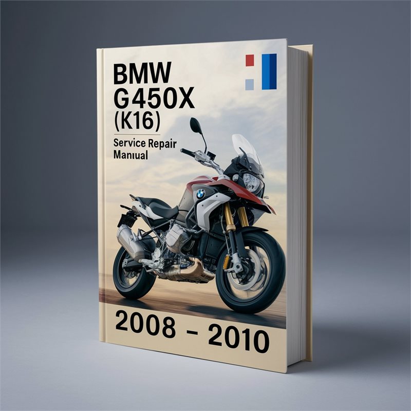 BMW G450X (K16) 2008-2010 Service Repair Manual 