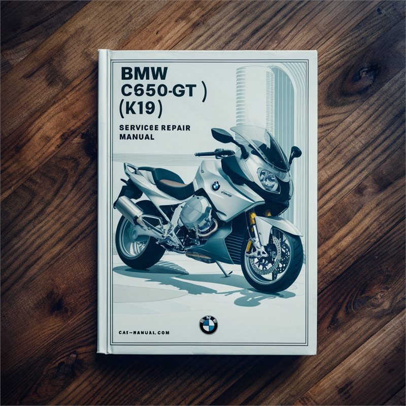 BMW C650GT (K19) 2012-2013 Service Repair Manual 