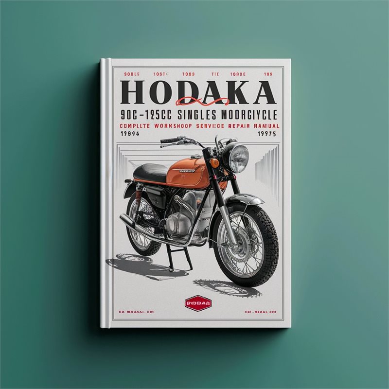 Hodaka 90cc-125cc Singles Motorcycle Complete Workshop Service Repair Manual 1964-1975