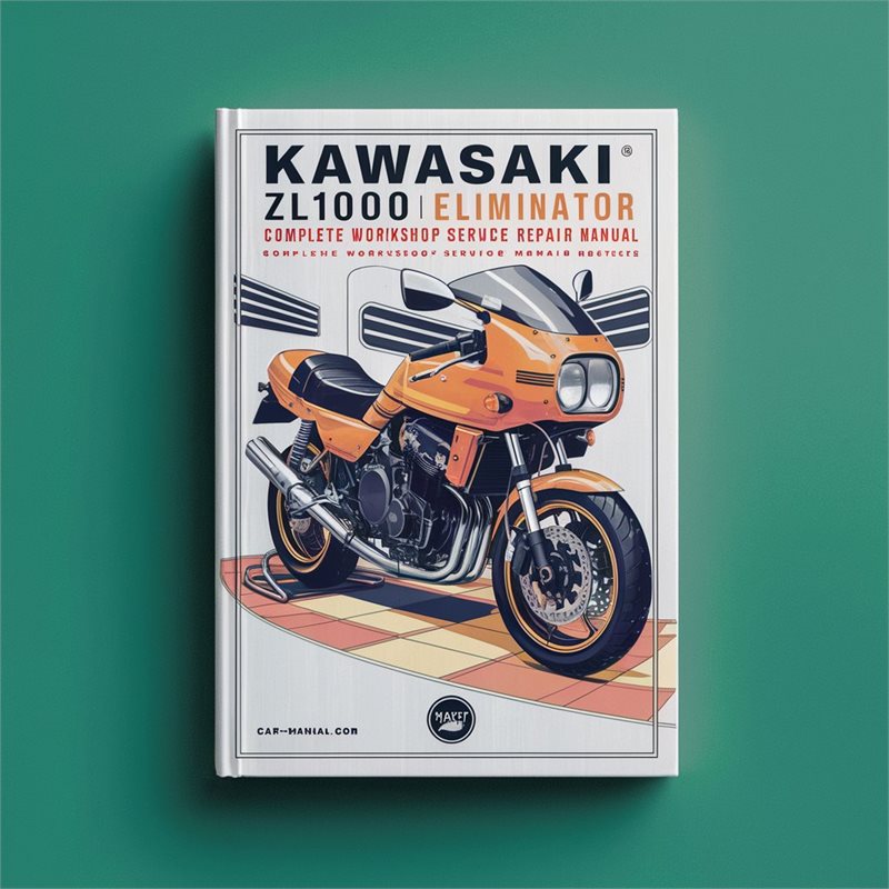 Kawasaki ZL900 ZL1000 Eliminator Complete Workshop Service Repair Manual 1985 1986 1987 