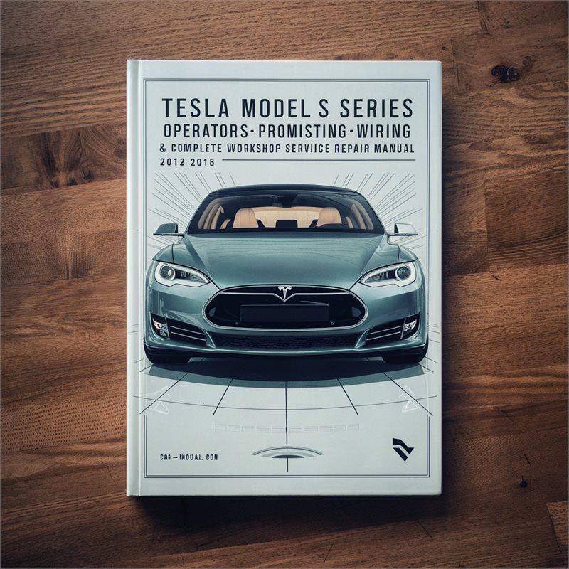 Tesla Model S Series (3 Manual set) Operators Wiring & Complete Workshop Service Repair Manual 2012 2013 2014 2015 2016 