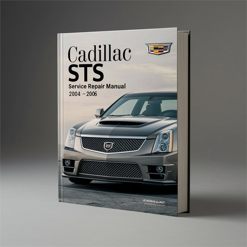 Cadillac STS Service Repair Manual 2004 2005 2006 
