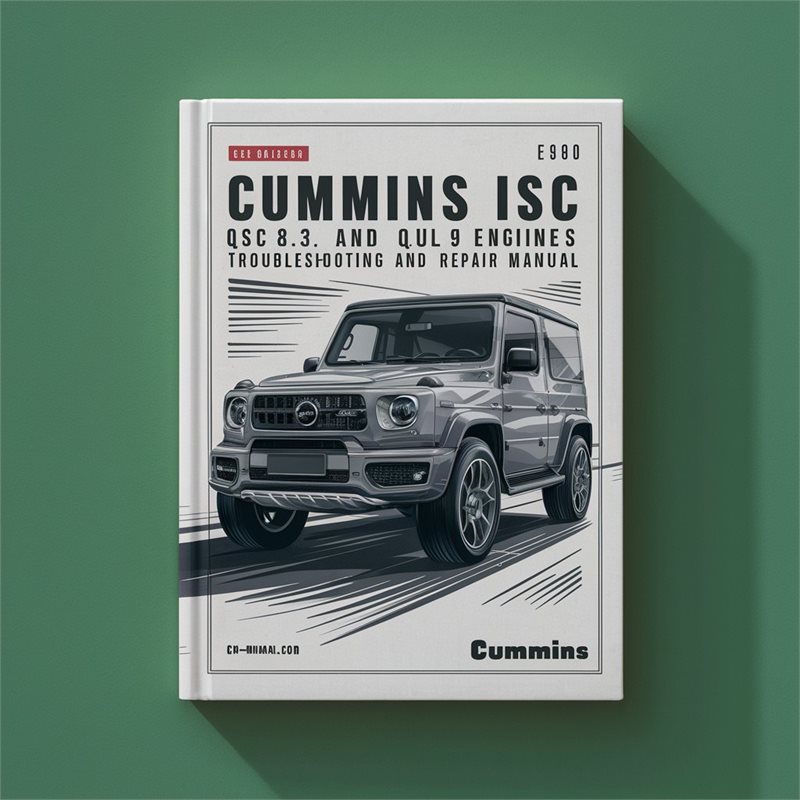CUMMINS ISC QSC8.3 ISL and QSL9 Engines Troubleshooting and Repair Manual 