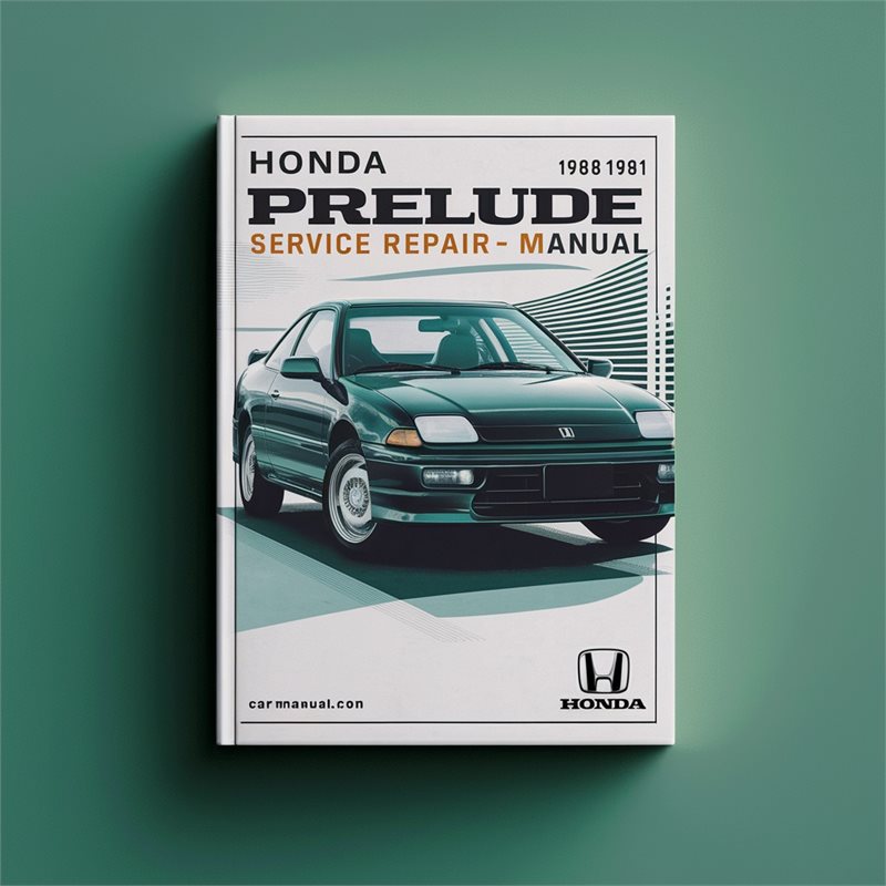Honda Prelude Service Repair Manual 1988-1991 