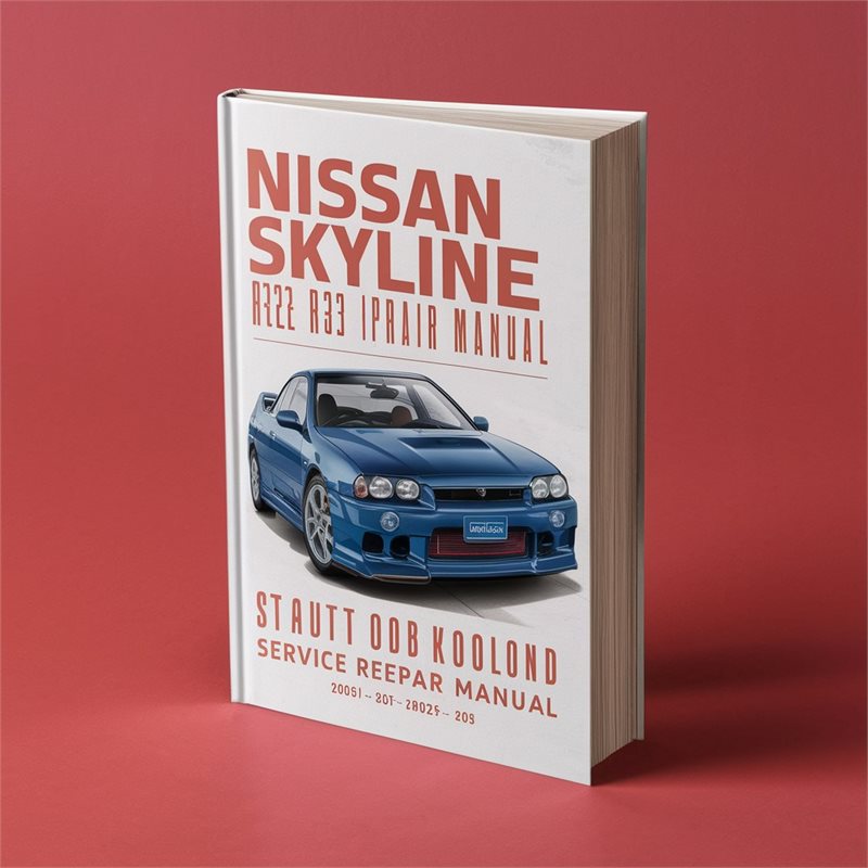 Nissan Skyline R32 R33 R34 Service Repair Manual 