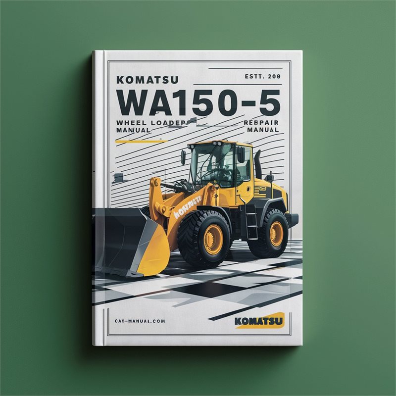 Komatsu WA150-5 wheel loader Service Repair Manual 