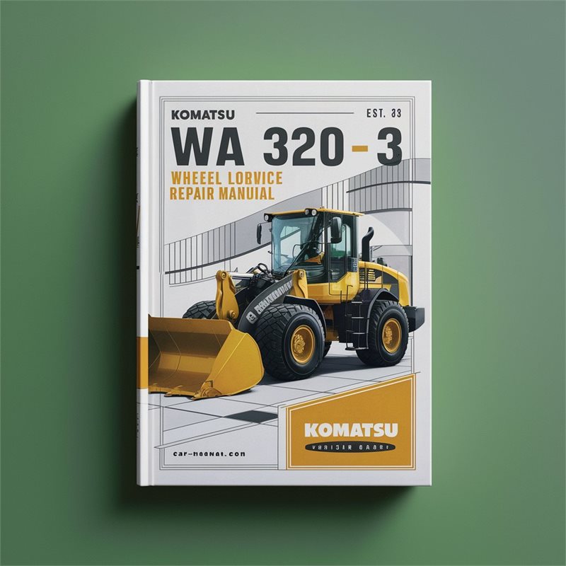 Komatsu WA320-3 Wheel loader Service Repair Manual 