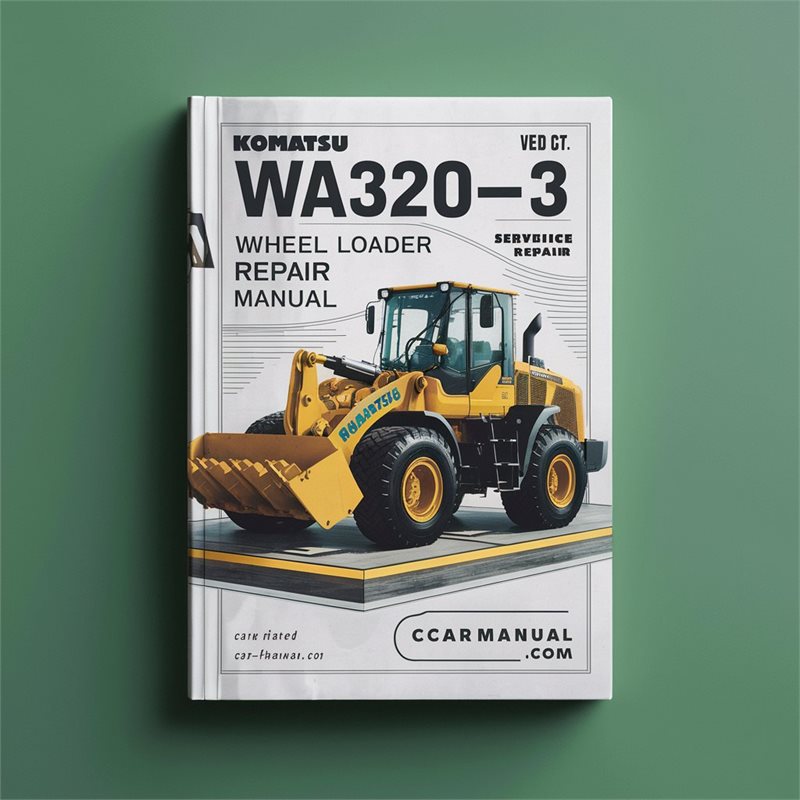 Komatsu WA320-3 Avance wheel loader Service Repair Manual 