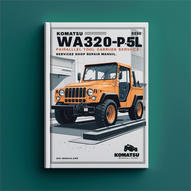 Komatsu WA320PT-5L PARALLEL TOOL CARRIER Service Shop Repair Manual 