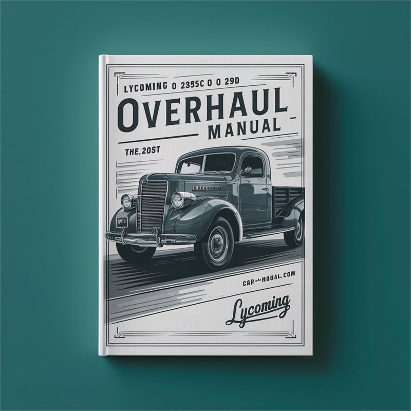 Lycoming O 235C and O 290D Overhaul Manual 