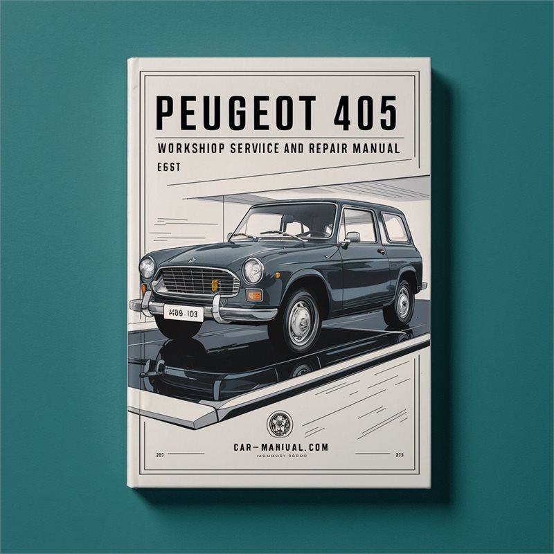 Peugeot 405 Workshop Service and Repair Manual 