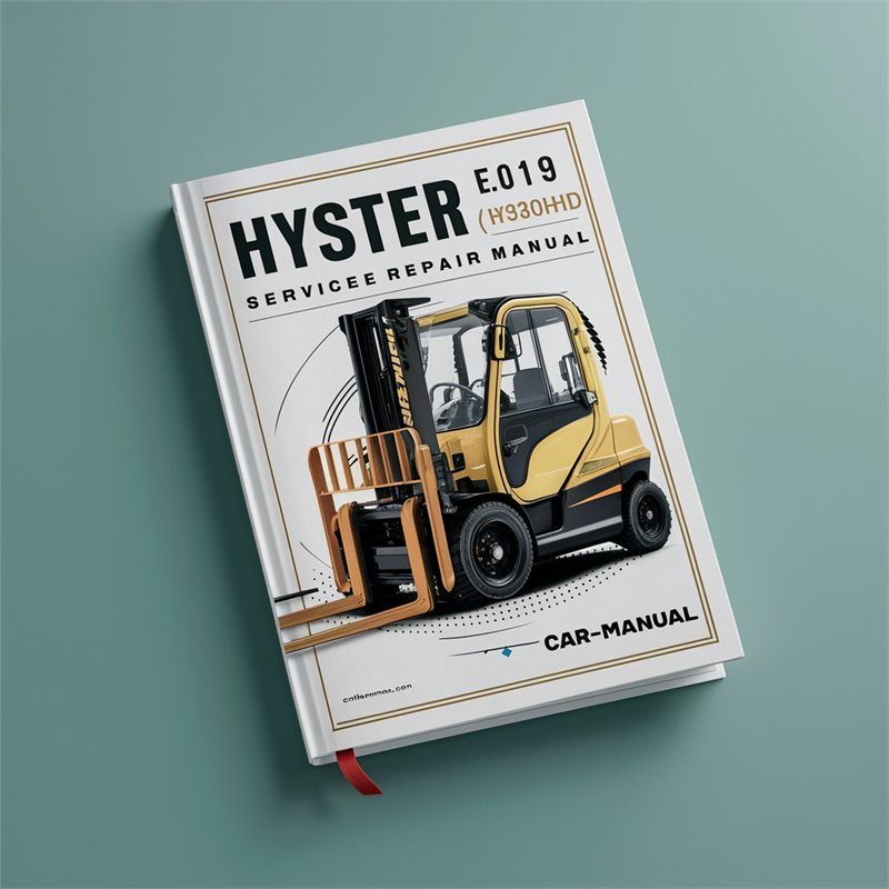 Hyster E019 (H360HD) Forklift Service Repair Manual 