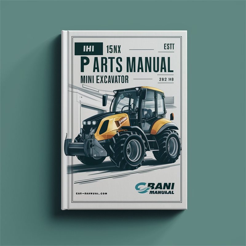 IHI 15NX Parts Manual Mini Excavator 