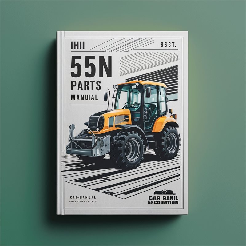 IHI 55N Parts Manual Mini Excavator 