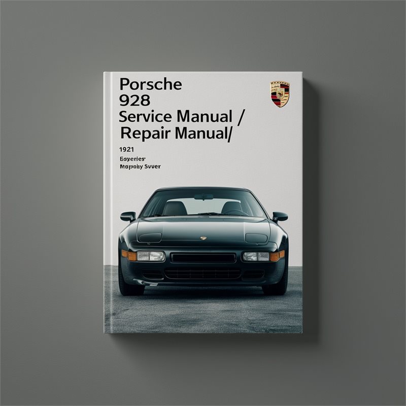 Porsche 928 Service Manual/Repair Manual 