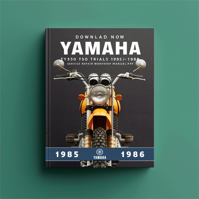  Now Yamaha TY350 TY 350 Trials 1985 1986 Service Repair Workshop Manual