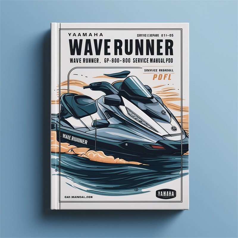  Now Yamaha WaveRunner Wave Runner GP800 GP 800 GP800R 01-05 Service Repair Workshop Manual