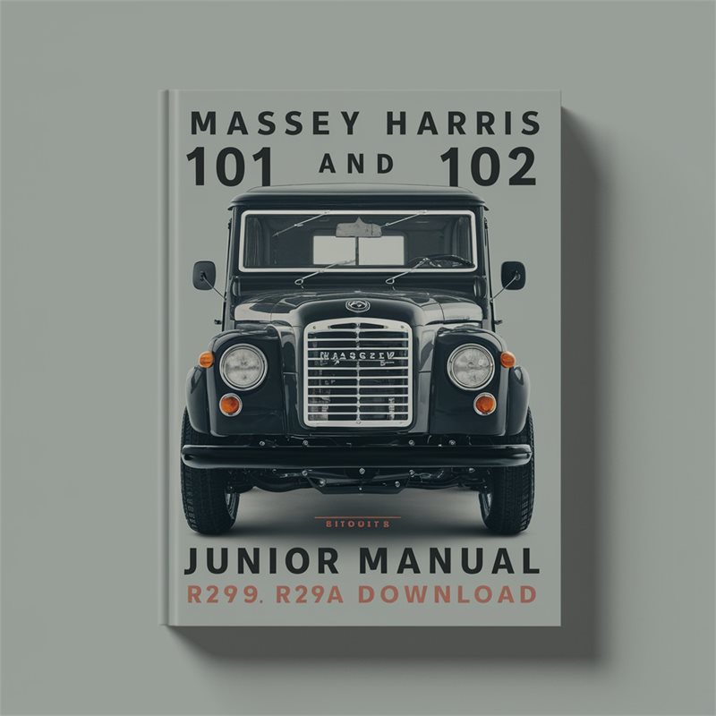 MASSEY HARRIS 101 And 102 JUNIOR Parts Manual R279A  
