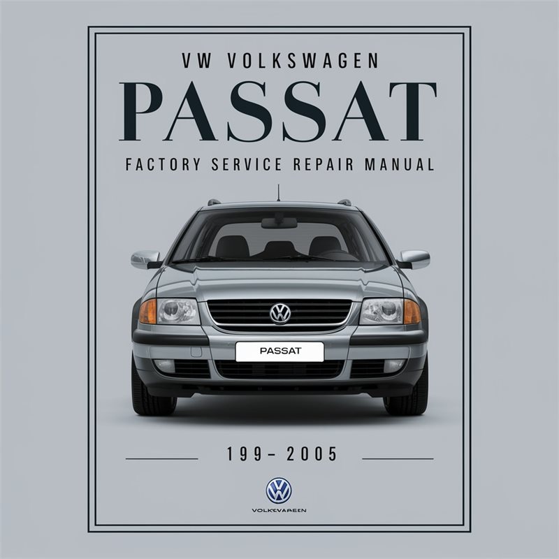 VW Volkswagn PASSAT Factory Service Repair Manual 1994-2005 Online 