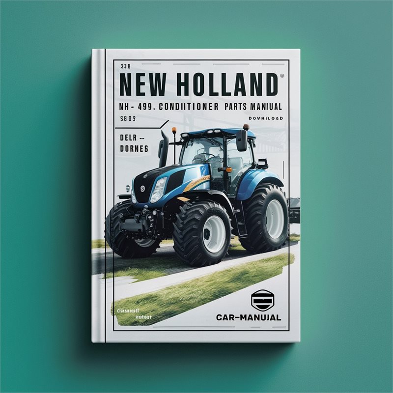 New Holland NH 499 Mower CONDITIONER Parts Manual 5049913  