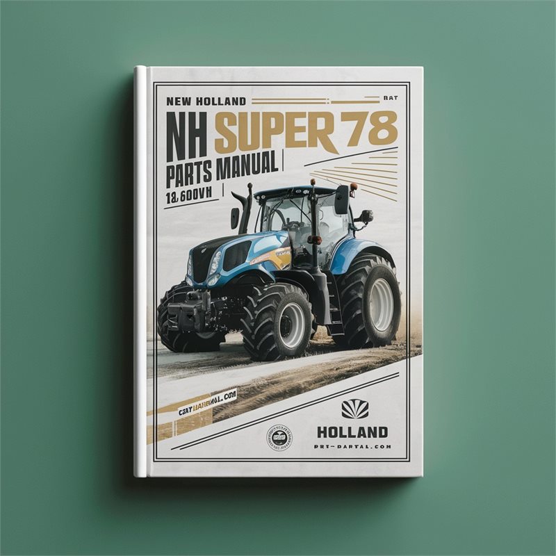 New Holland NH Super 78 BALER Parts Manual 12 60  