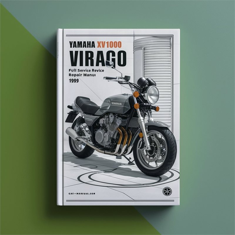 Yamaha XV1000 VIRAGO Full Service Repair Manual 1984-1999 