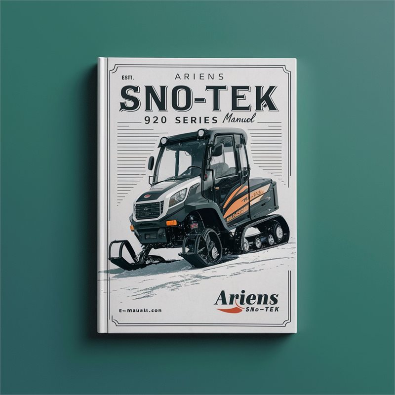 Ariens Sno-Tek 920 Series Owner Manual 