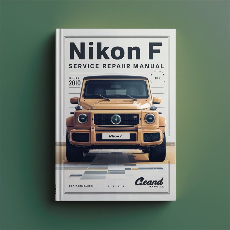 NIKON F Service Repair Manual 